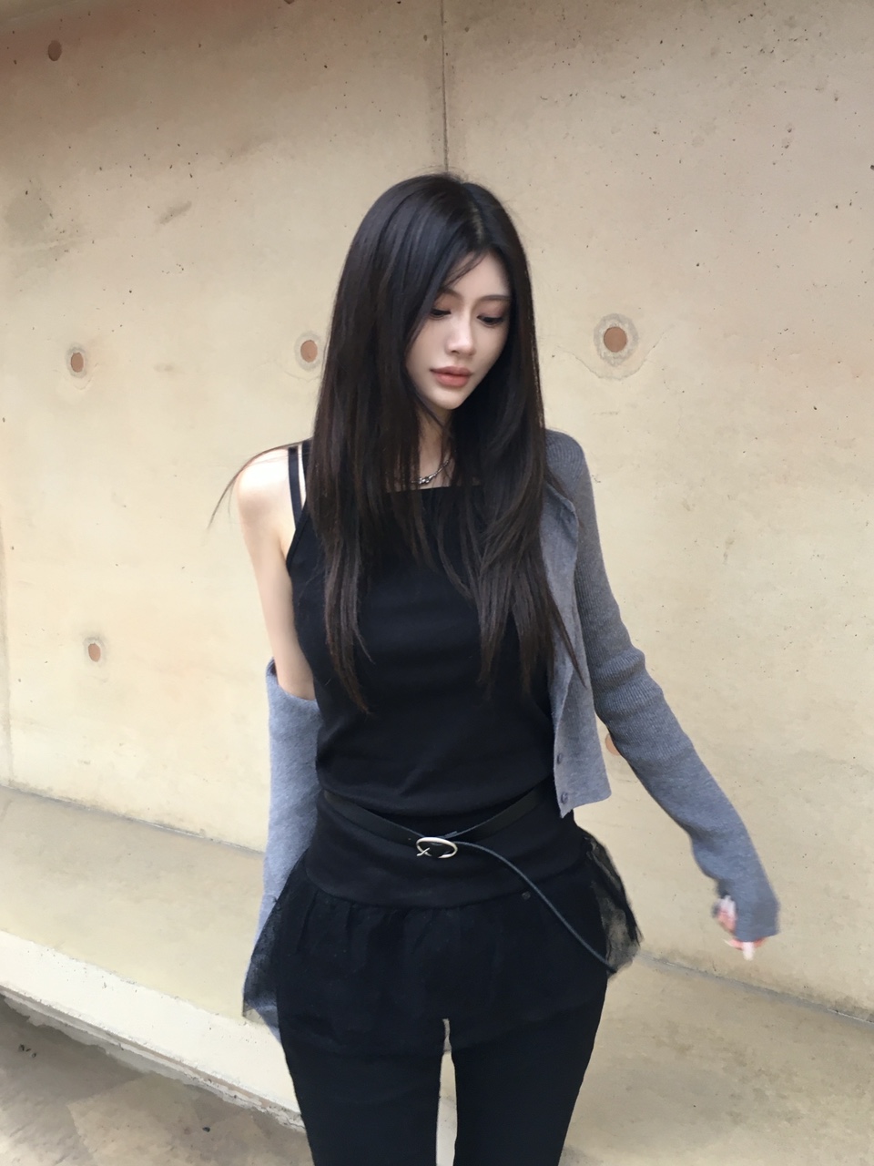 셰인 라운드 골지 가디건 (9color) 상세 이미지 14