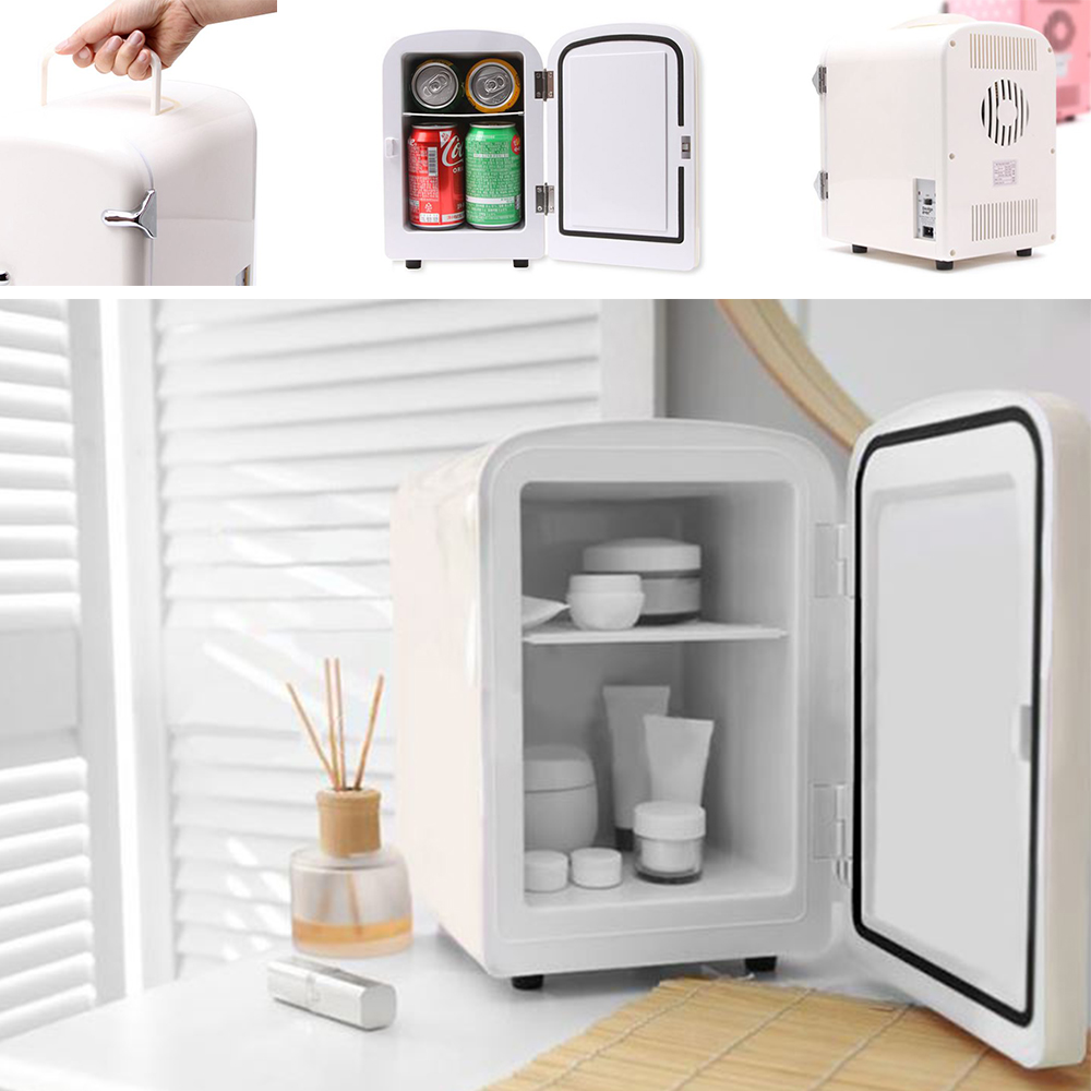 무소음 미니 냉장고 4L 휴대용 캠핑 화장품 보관 냉온장고
