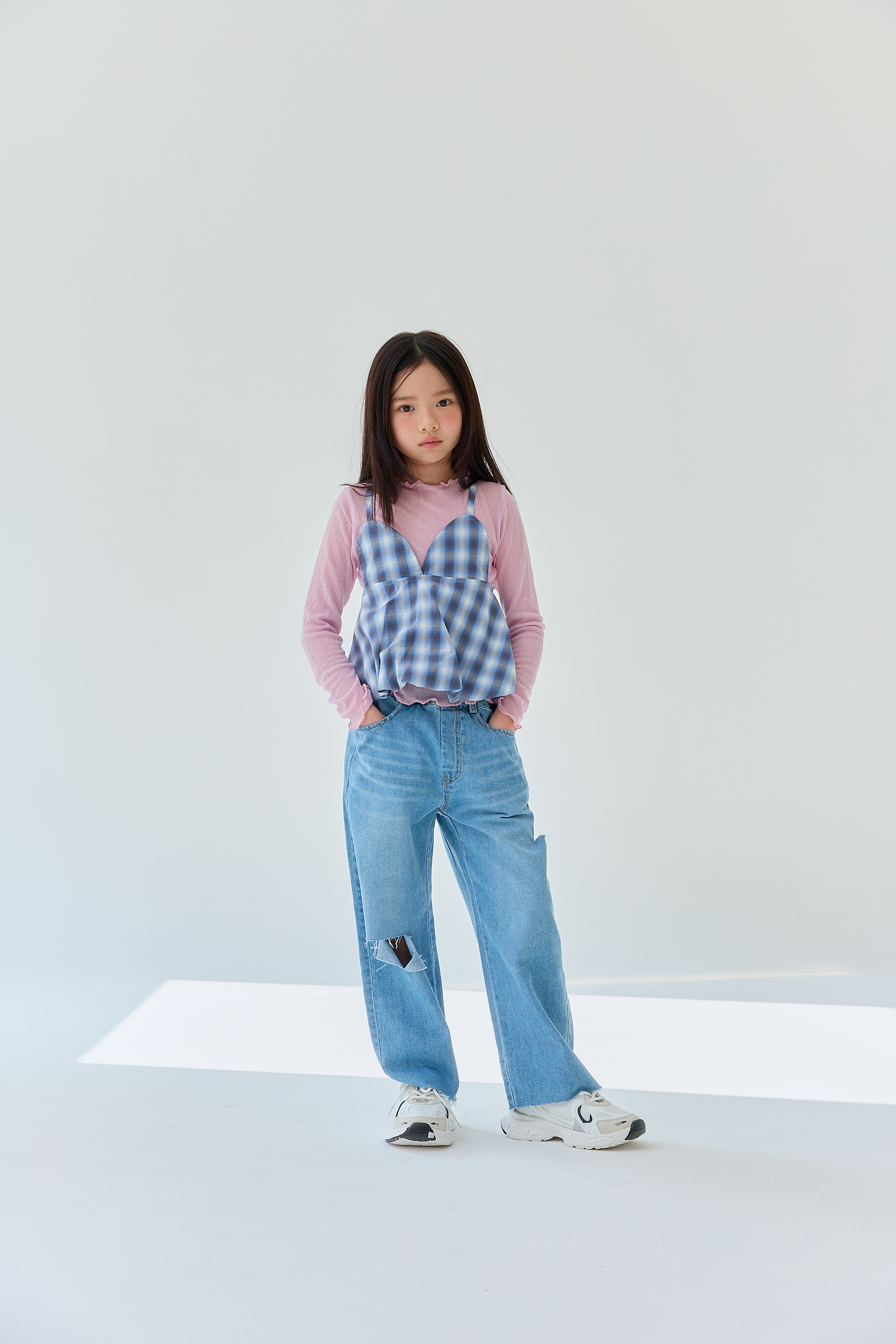 릴라 냉방골지티 25여름 주니어의류 여아반팔 아동여름상의 여아방송댄스 - 상세 이미지 5