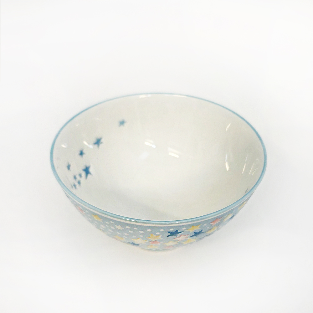 [전색상 재입고 완료] 미노야키 별모양 글리터 공기Bowl (블루 핑크 화이트) - 상세 이미지 4