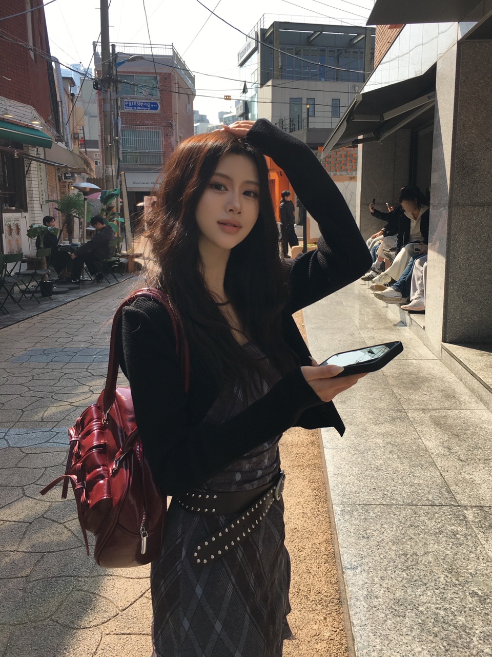 셰인 라운드 골지 가디건 (9color) 상세 이미지 45