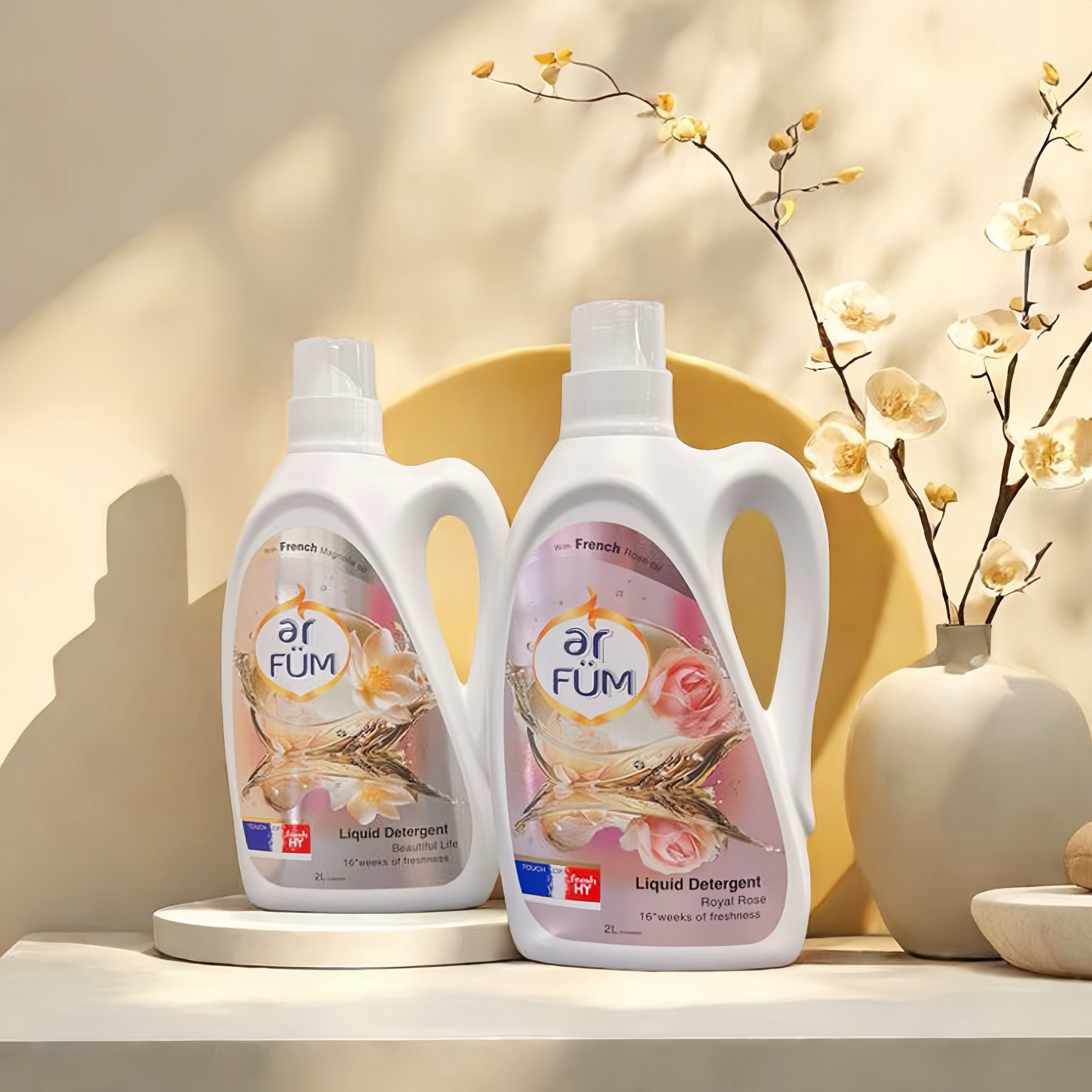 아로퓸 가든 컬렉션 세탁세제 2L+2L(뷰티풀라이프+로얄로즈)