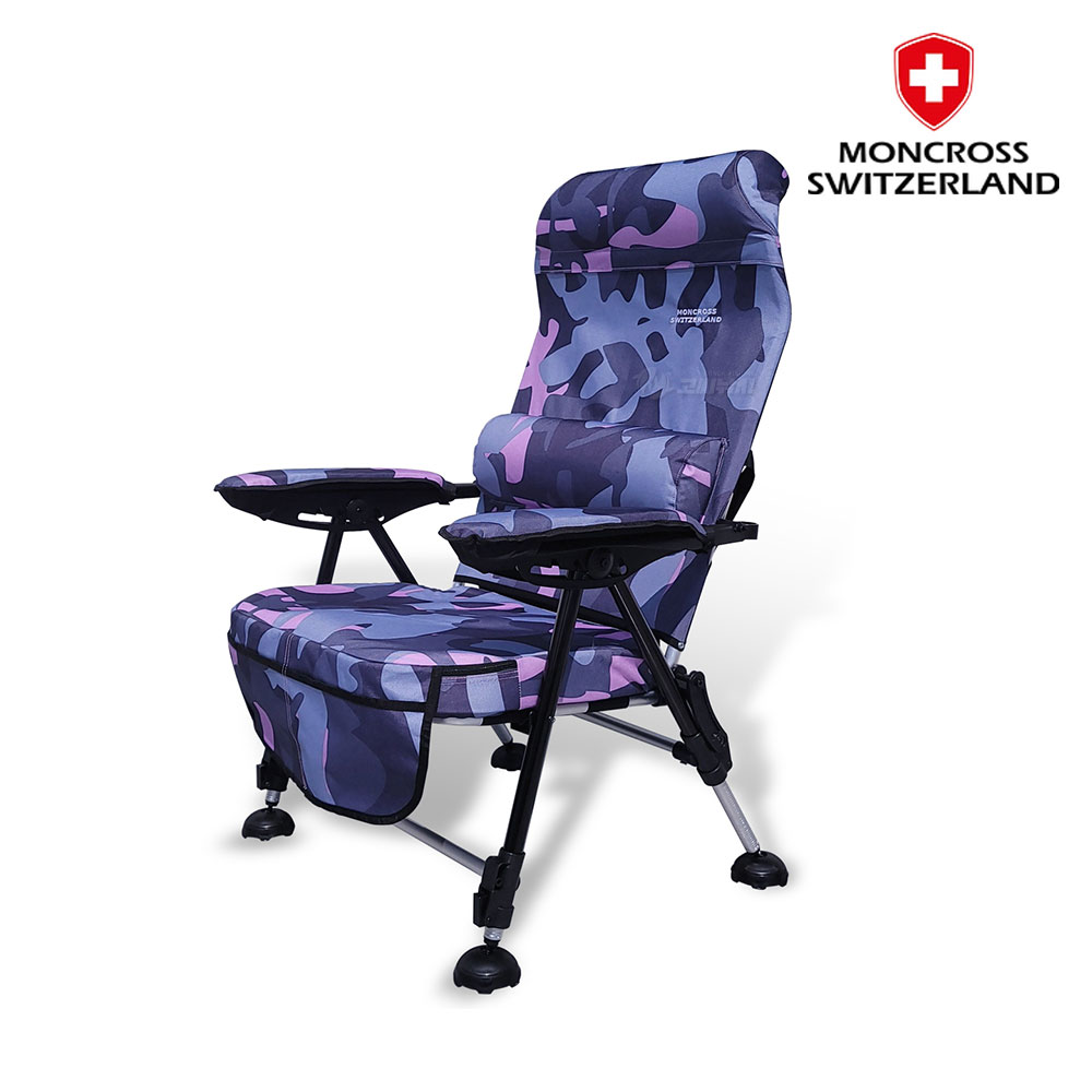 몽크로스 와이드 밀리터리 의자 MCC-W220 낚시 파라솔 캠핑 체어 MCC-W220 / PM(핑크)
