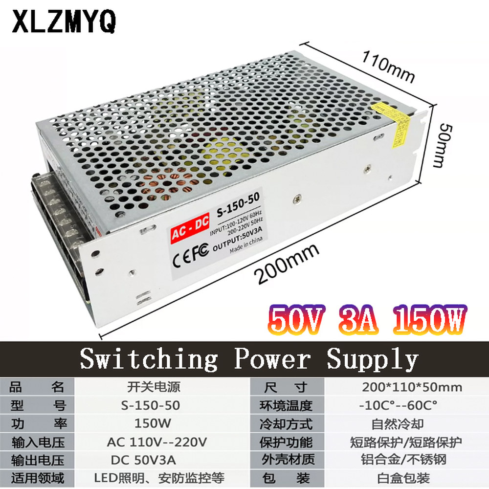 LOGIC 컨버터 250W 50V POWER 장치 5A 10A 150W SMPS 7A - 상세 이미지 3