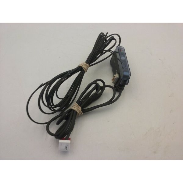 KEYENCE FS-T2 FIBER OPTIC SENSOR CABLE WIRE & CONNECTOR 12-24VDC : 센텀유통