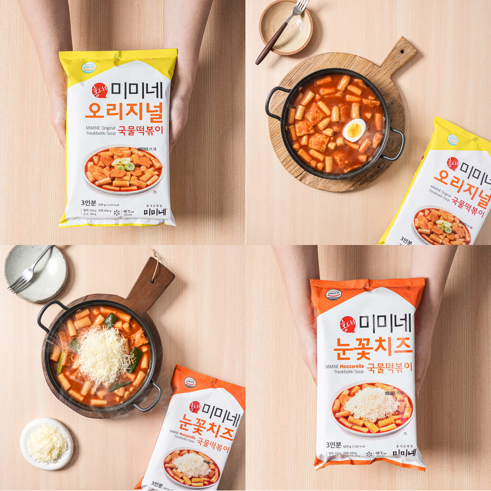 '오리지널+눈꽃치즈' X 국물떡볶이, 570g, 4개 - 상세 이미지 2
