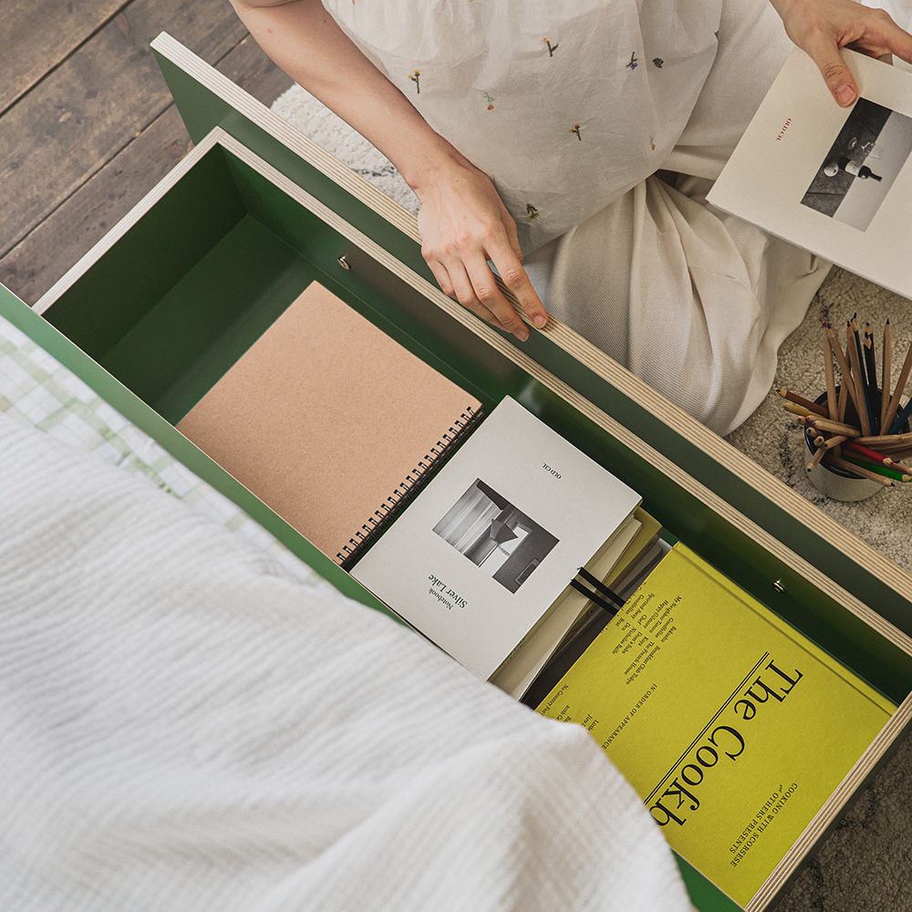 누어 룬드 무헤드 싱글 슈퍼싱글 수납형 파운데이션 침대 프레임 S/SS