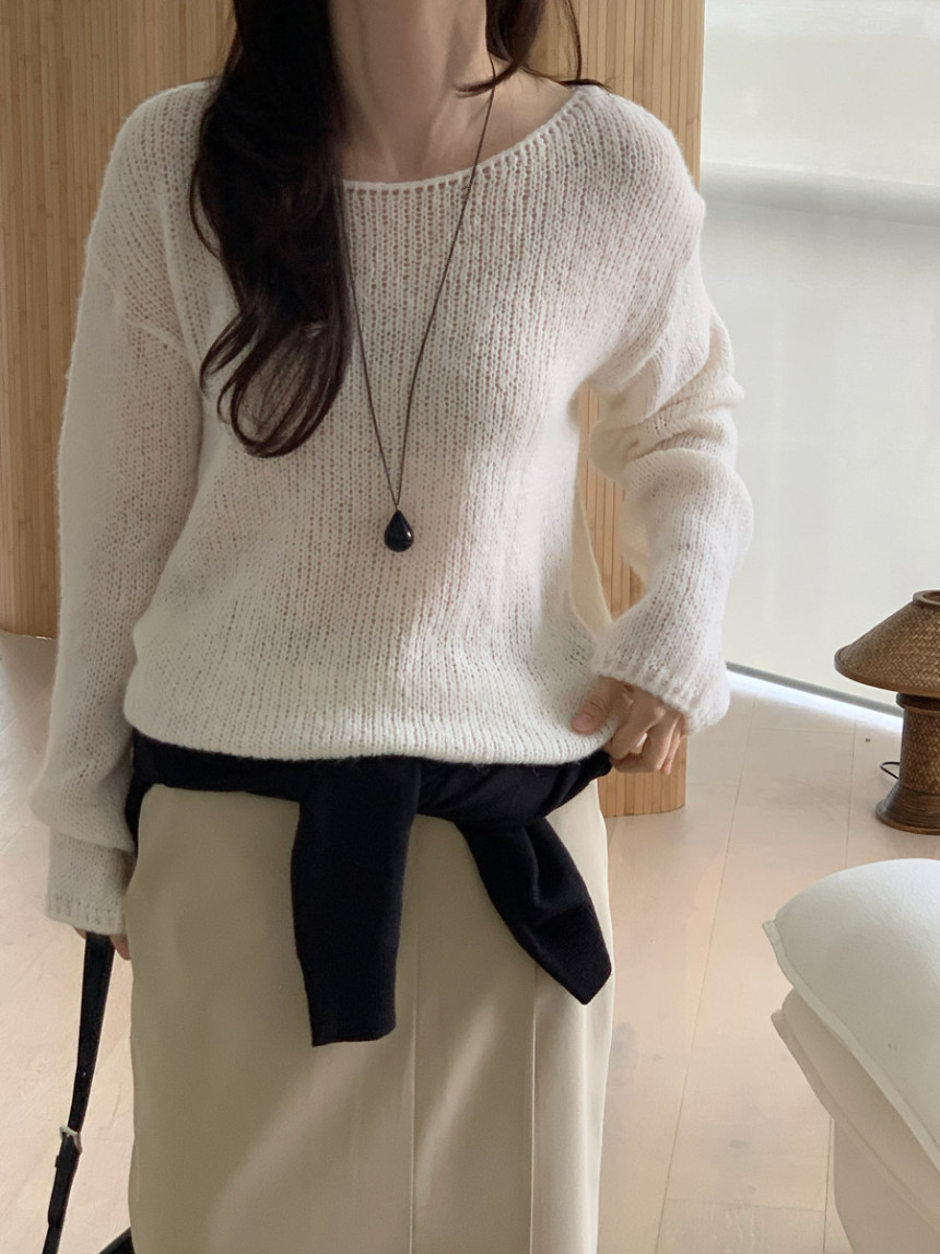 타티아 언발 투핀턱 백슬릿 H라인 롱 스커트 2color 상세 이미지 23