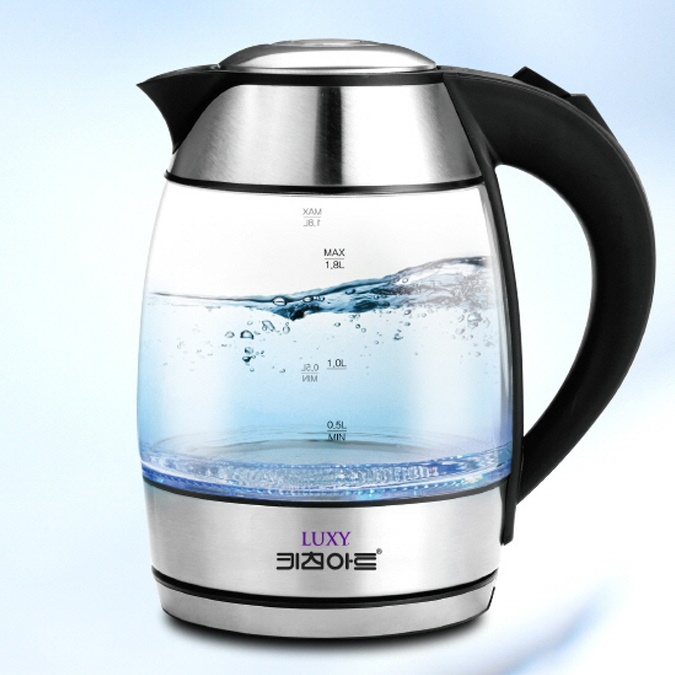 전기 차 주전자 내열유리전기포트 전기티팟