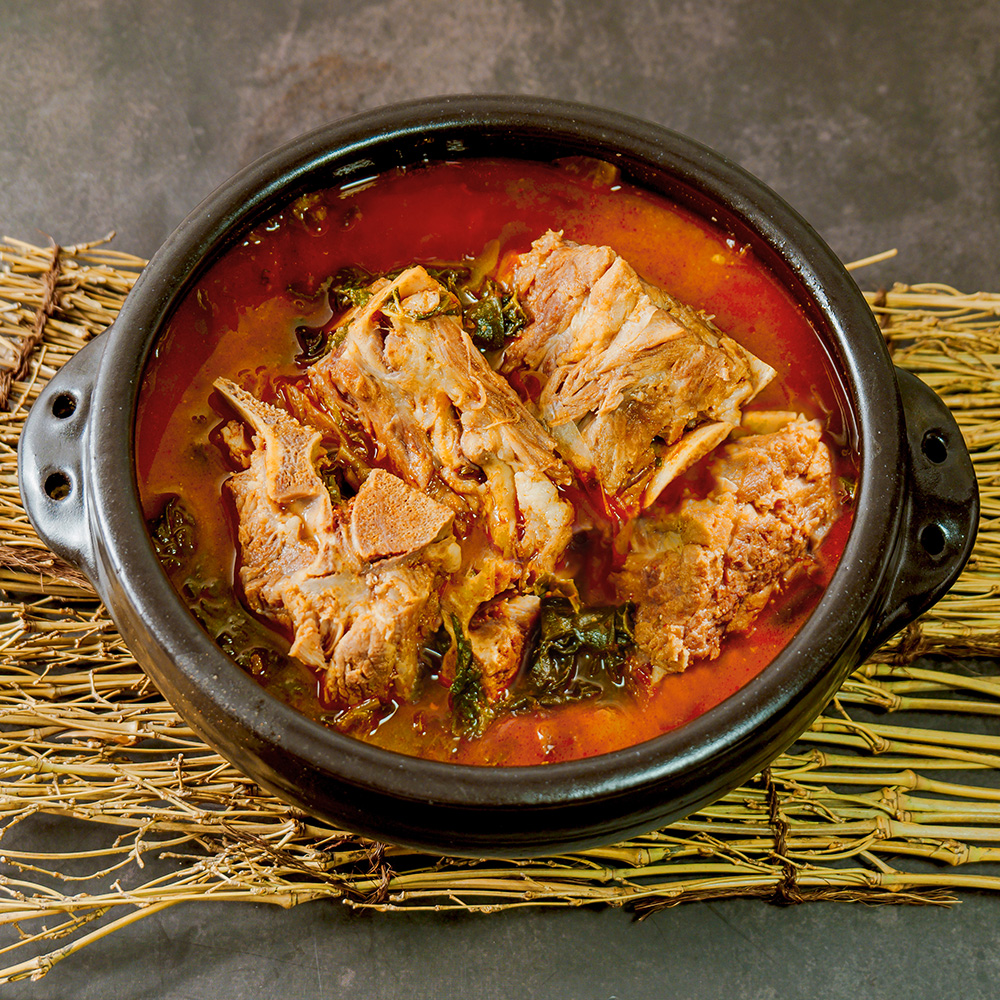 뼈해장국 뼈다귀 해장국 우거지 감자탕 1kg 밀키트