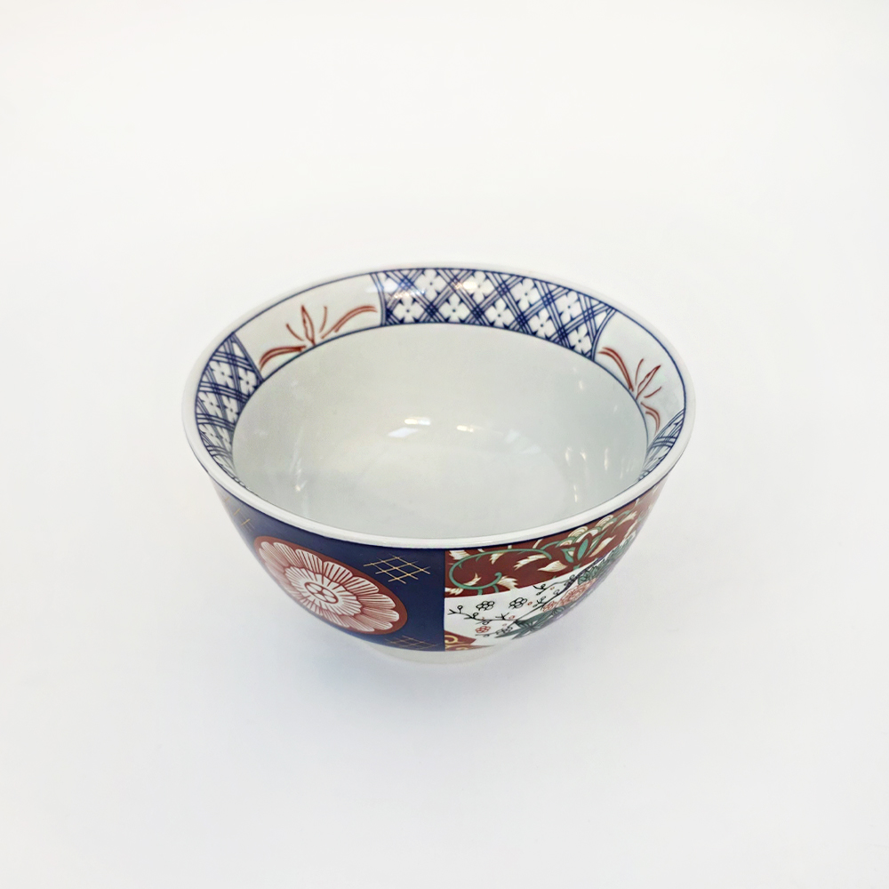 금 모란 기본 도자기 공기 (Bowl) 일본수입 - 상세 이미지 4