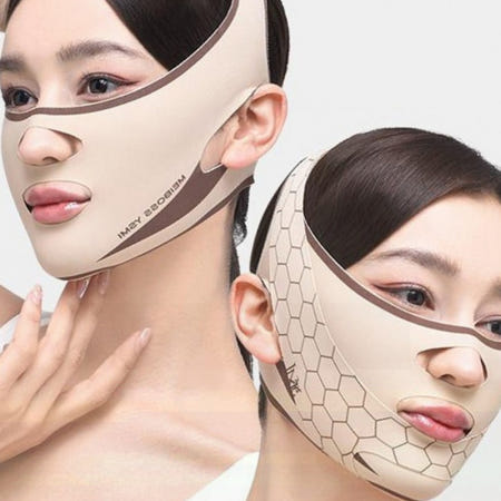 얼굴 리프팅 밴드 브이라인 턱관리 얼굴축소 붓기 피부 탄력  텐션업