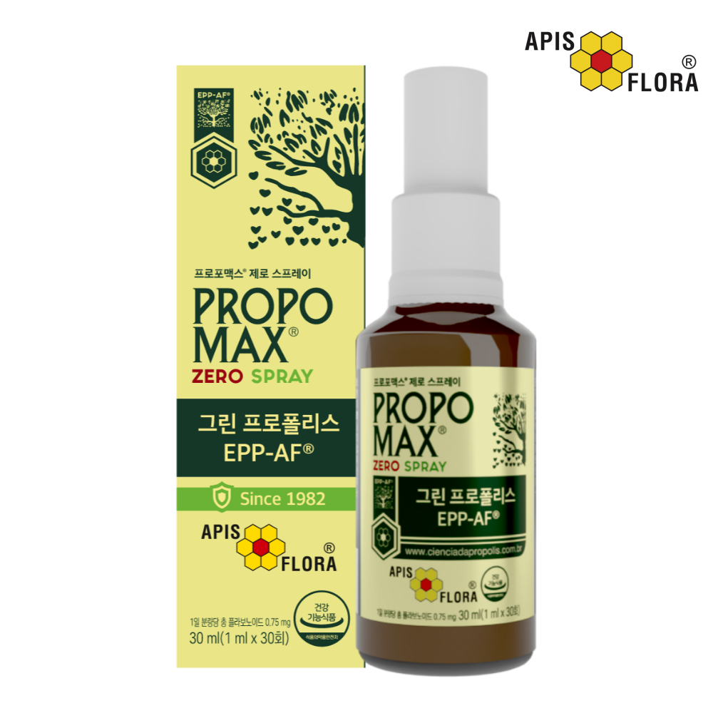 아피스플로라 프로포맥스 제로 스프레이 브라질 그린 프로폴리스 원액 30ml x 1개