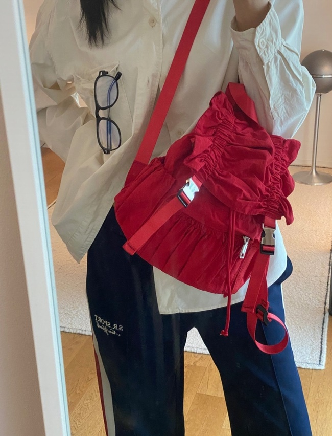 나일론 경량 방수 버클 셔링 백팩 캐쥬얼 여행 운동가방