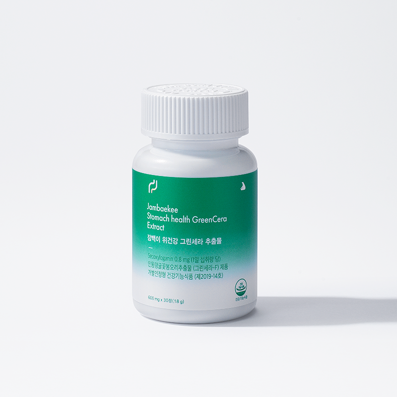 잠백이 위건강 그린세라F 금은화 600mg 30정