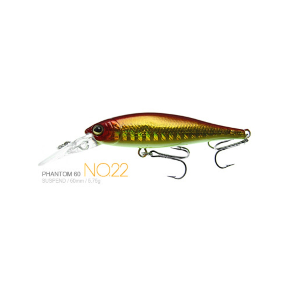 캣츠크로우 팬텀 60SP 서스펜드 쏘가리 미노우 22, 5.75g - 상세 이미지 3
