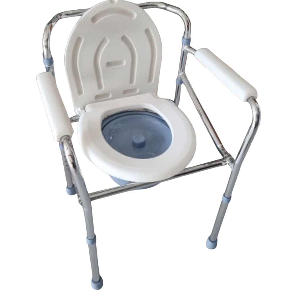 탑메디칼 이동식 변기 환자용 성인용 노인 어르신 좌변기 간이 캠핑 화장실 접이식 이동변기