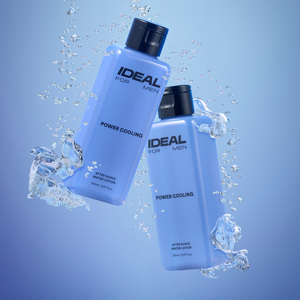 아이디얼포맨 파워쿨링 애프터쉐이브 워터로션 150ml - 상세 이미지 2