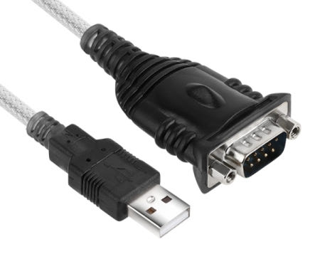 NETmate KW725 USB2.0 to RS232 컨버터 (FTDI/0.45m)
