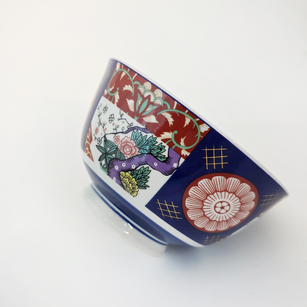 금 모란 기본 도자기 공기 (Bowl) 일본수입 - 상세 이미지 5