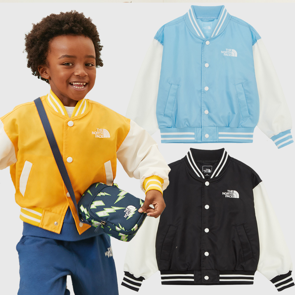 노스페이스 키즈 야구 점퍼 아동 주니어 바시티 스쿨데이 자켓 NJ3BR10S