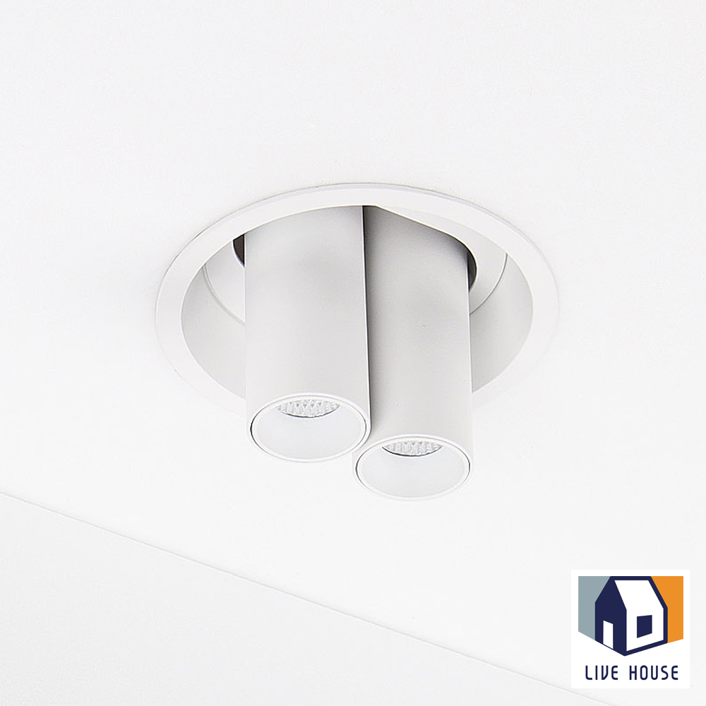 LED 매입 화이트 다운라이트 스포트라이트 15w 간접 조명 107mm(4인치) - 상세 이미지 2