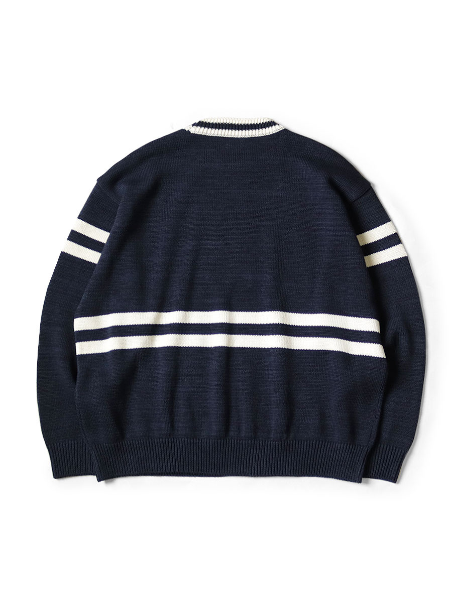 캐피탈 KAPITAL PECKISH RAINBOWY IVY 크루 스웨터 K2503KN068 - 상세 이미지 2