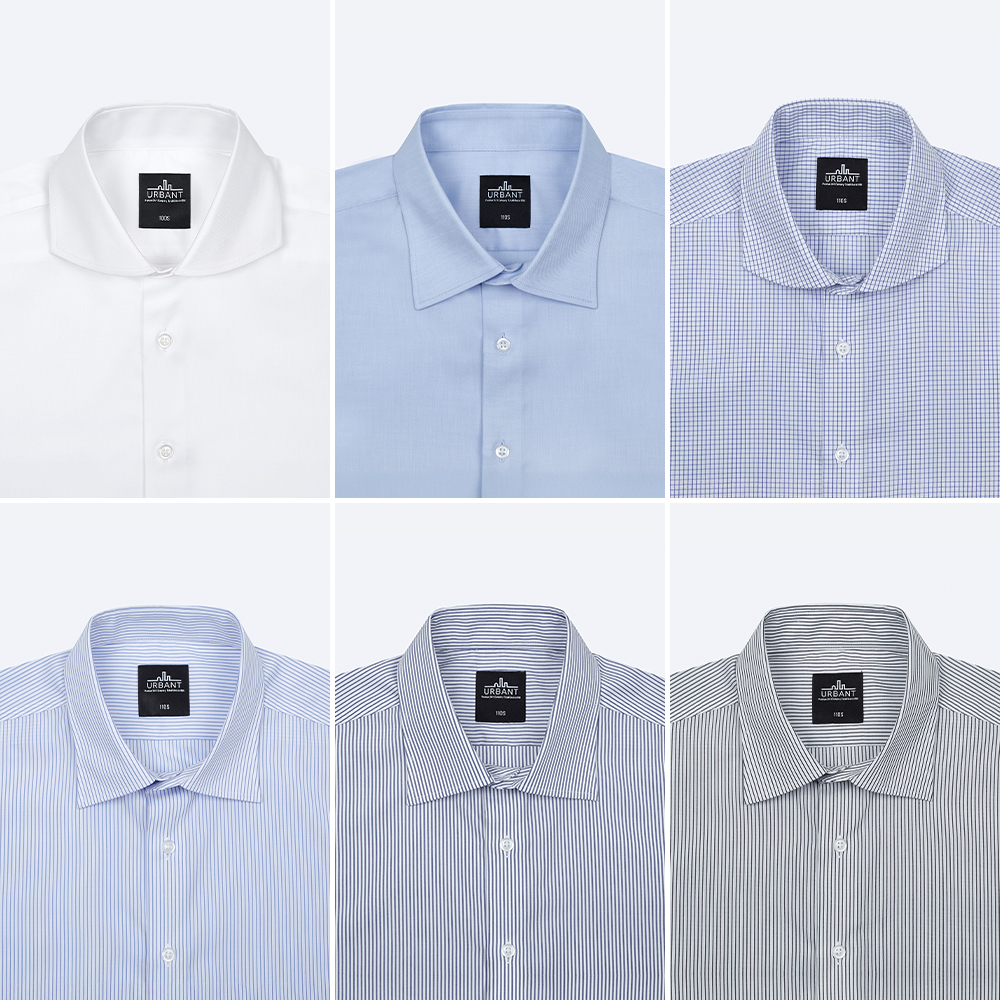 남성 와이셔츠 링클프리 셔츠 남자 체크 남방 셔츠