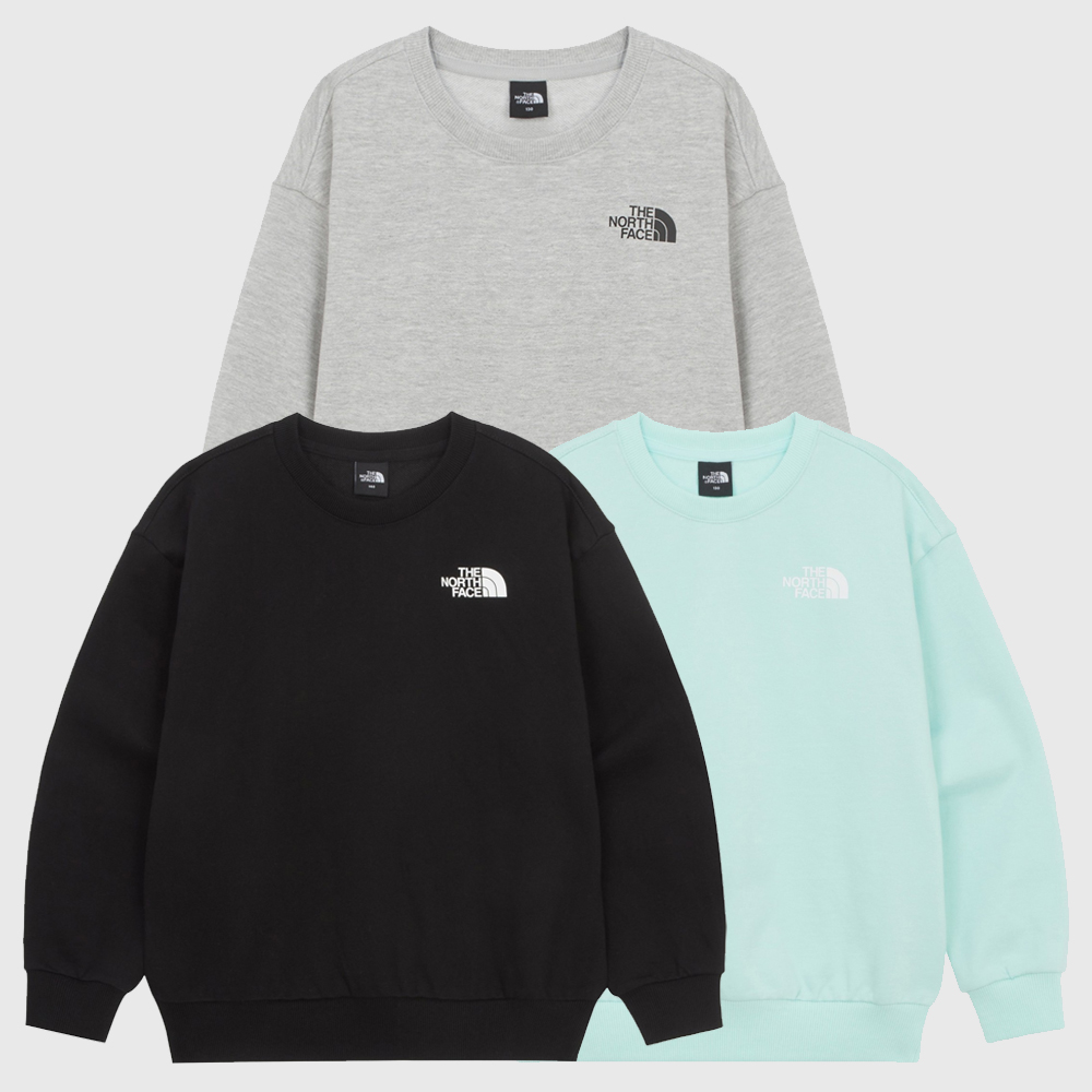 노스페이스 키즈 맨투맨 아동 주니어 티셔츠 스웻셔츠 NM5MR05T