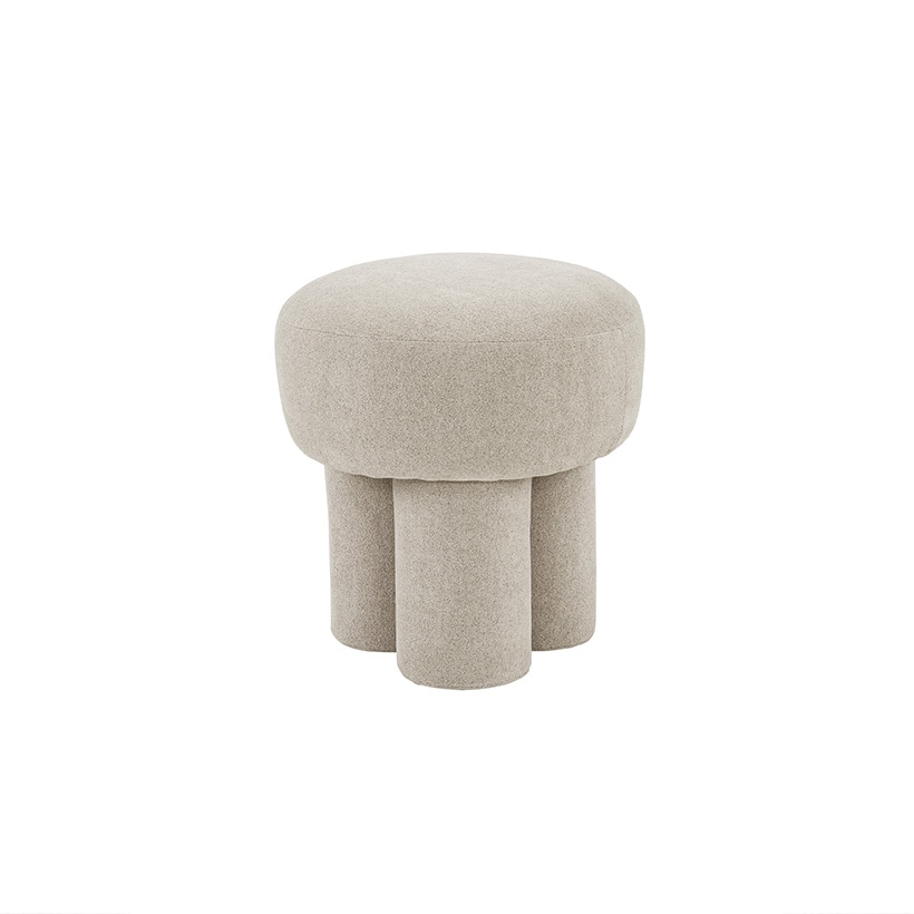 까사미아 로네 푸프스툴 소형_그레이