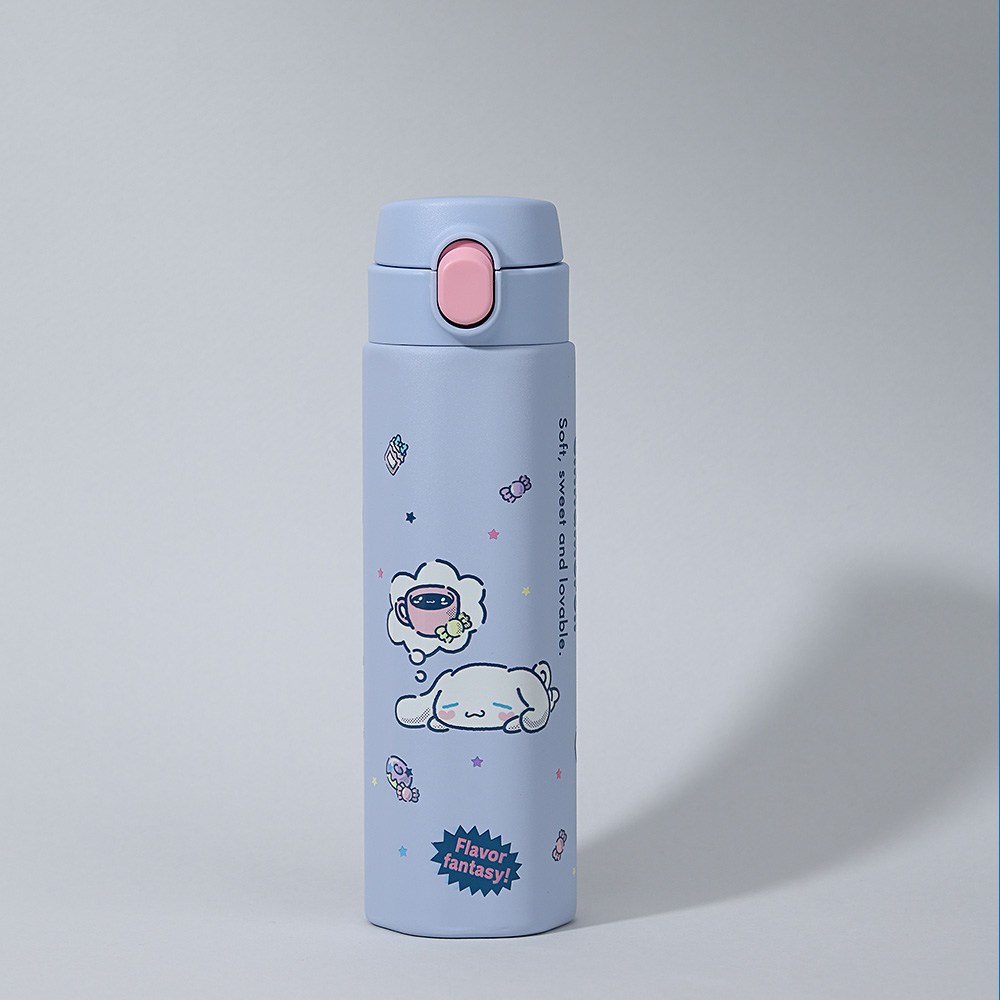 릴팡더보틀 엣지 원터치텀블러 500ml 산리오 시나모롤 보온보냉 학생 - 상품 이미지