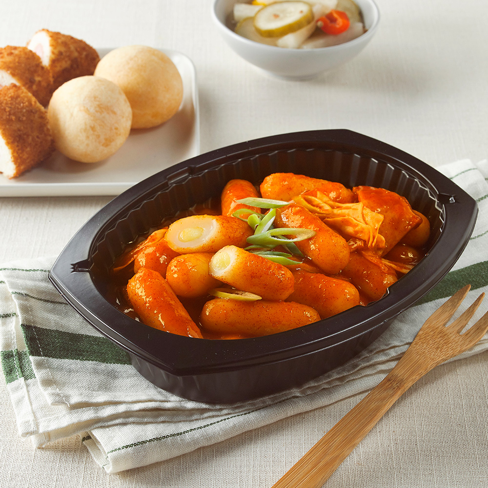 굿스푼 모짜치즈 쌀떡볶이 밀키트 1+1 2인분 매콤한맛 즉석떡볶이 - 상세 이미지 2