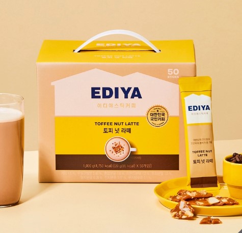 이디야 토피넛 라떼 50개 커피믹스 코스트코