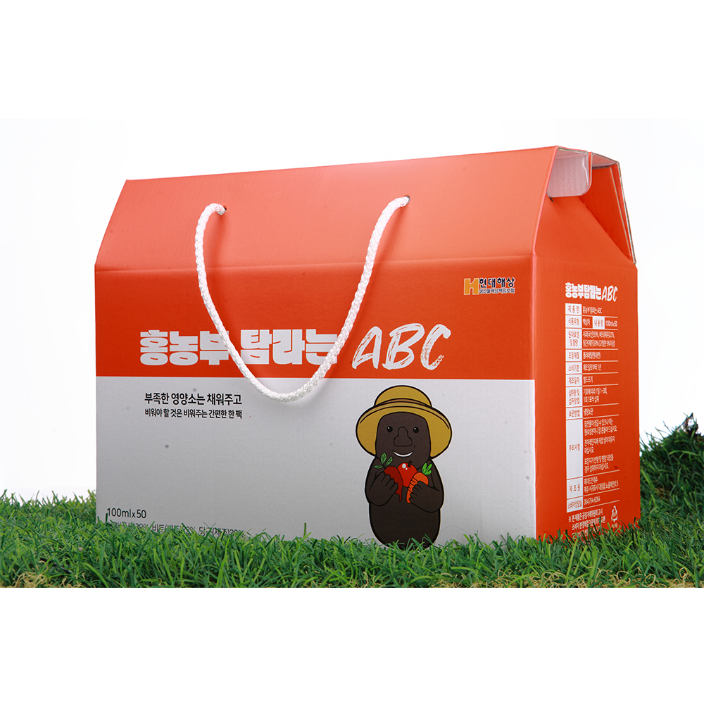 과일 야채 국내산 디톡스 제주 ABC쥬스 100ml 50포 / 1박스 : 푸르미스토어