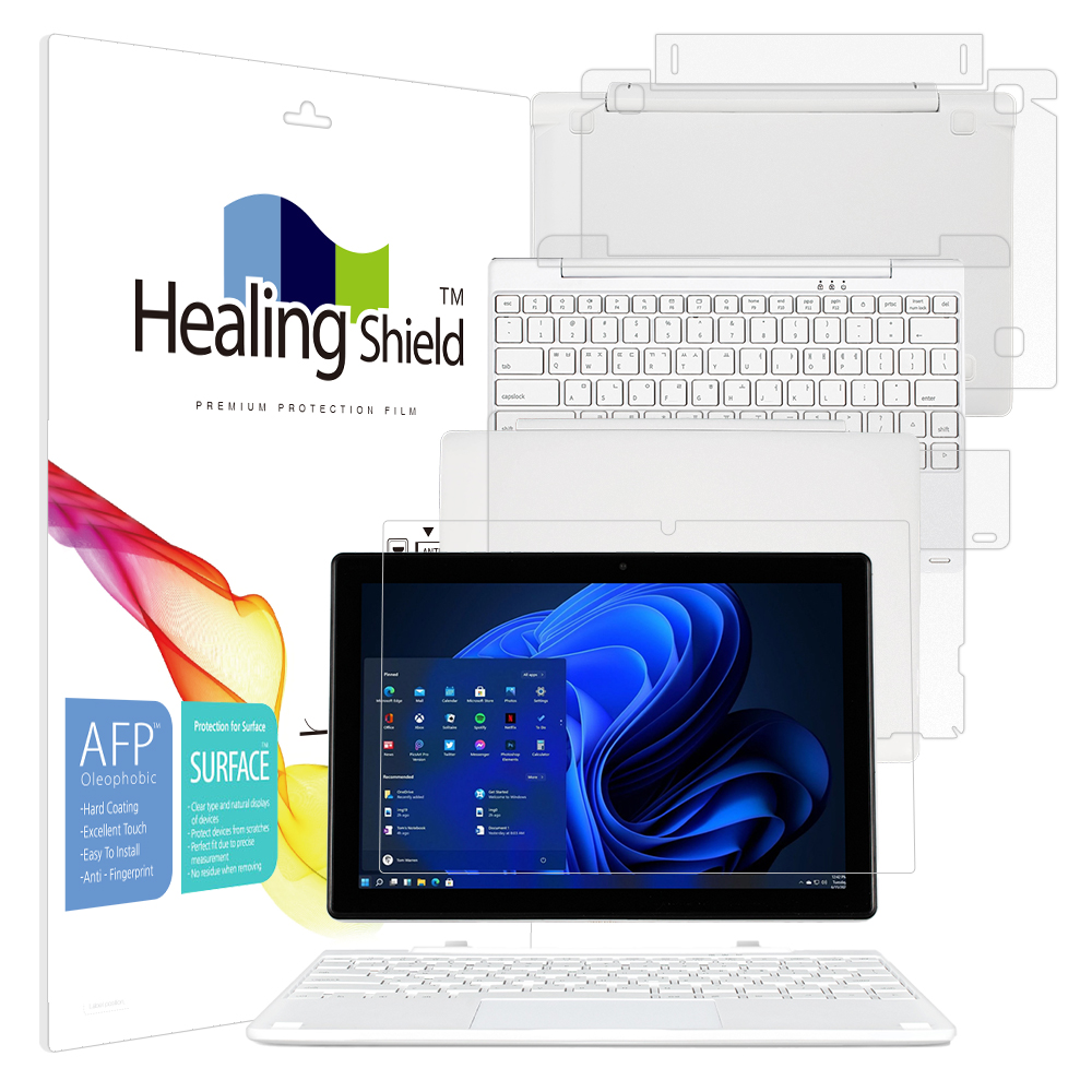 베이직스 베이직북S 2024 올레포빅 액정보호필름1매 외부3종 - 메인 이미지