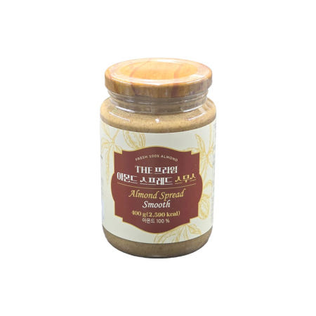 더프라임넛츠 THE 프라임 아몬드 스프레드 스무스 총 400g x 1병 / WJ