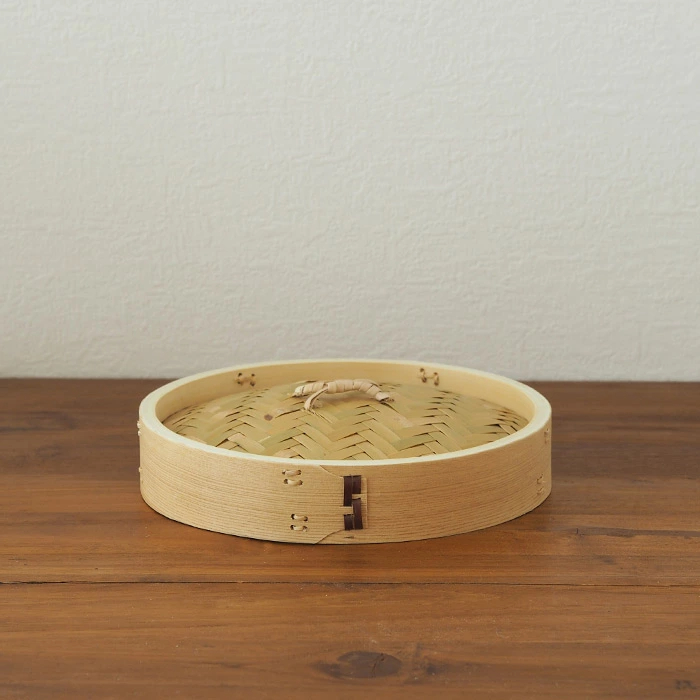 세이로 삼나무 바스켓 천연나무 증기 스팀 찜기 뚜껑만 21cm 456162 - 상품 이미지
