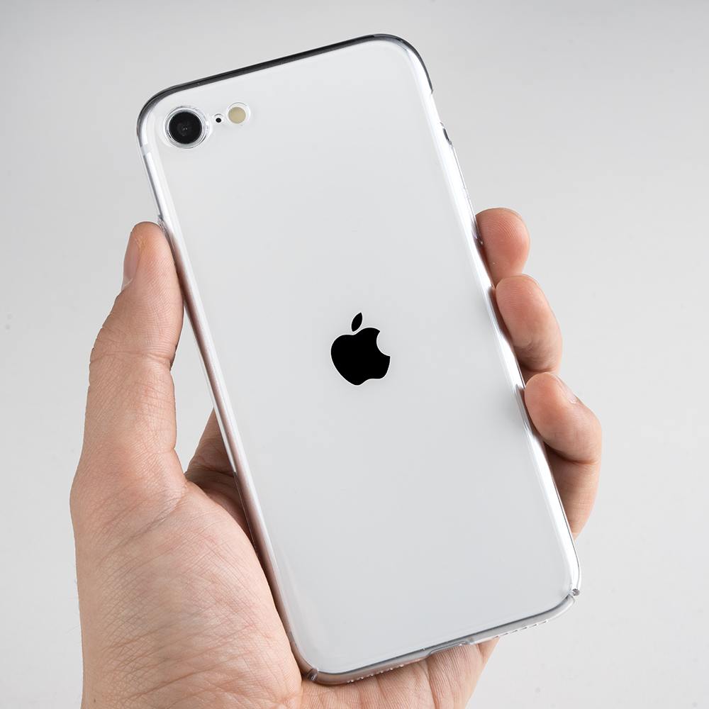 변색없는 아이폰 하드 슬림 케이스 투명, 아이폰SE3/SE2/8/7