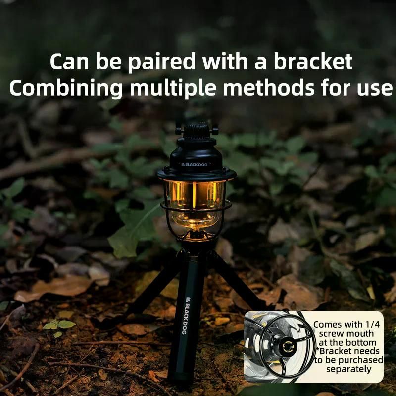 블랙독 캠핑랜턴 등 야외 캠핑 램프 텐트 조명 다목적 비상 및 주변 낚시