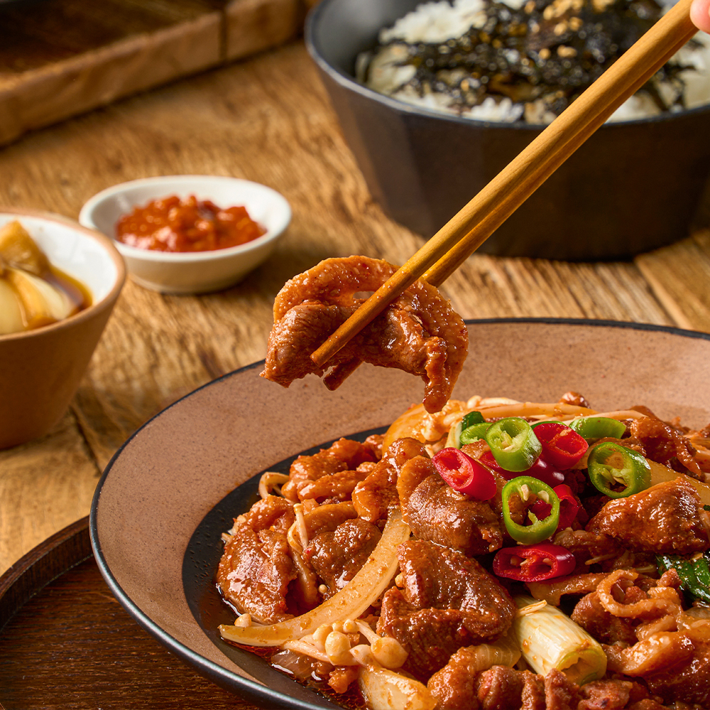터줏대감 오리주물럭 오리불고기 밀키트 화끈한맛(매운맛) 900g - 상세 이미지 2