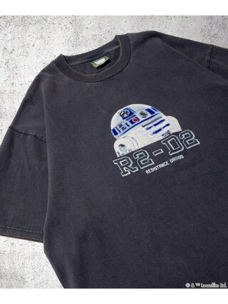 프릭스스토어 FREAK’S STORE 스타워즈 R2-D2 플로키 프린트 반팔 티셔츠 - 상세 이미지 3