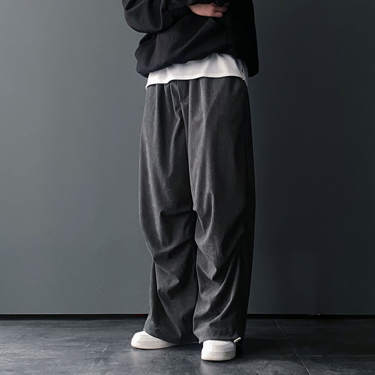 카펜터팬츠 남자와이드팬츠 벌룬팬츠 - 상세 이미지 4