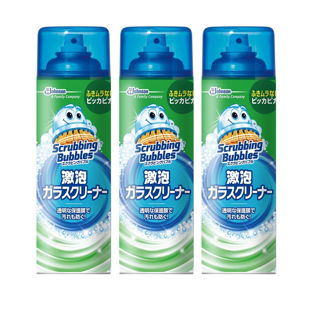 스크러빙버블 유리닦이용 스프레이 480ml 3개세트