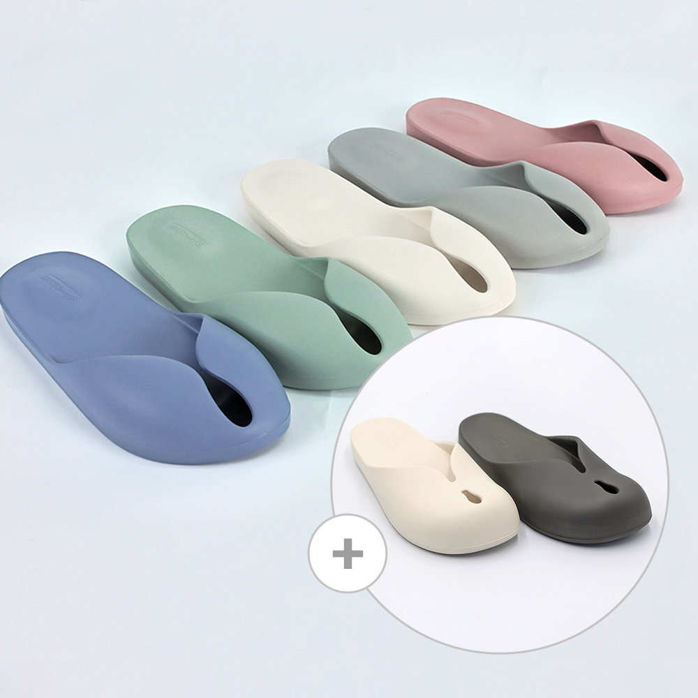 [기획특가] 슬림퍼 오리지널 욕실화+더스타일 프리미엄 실내화