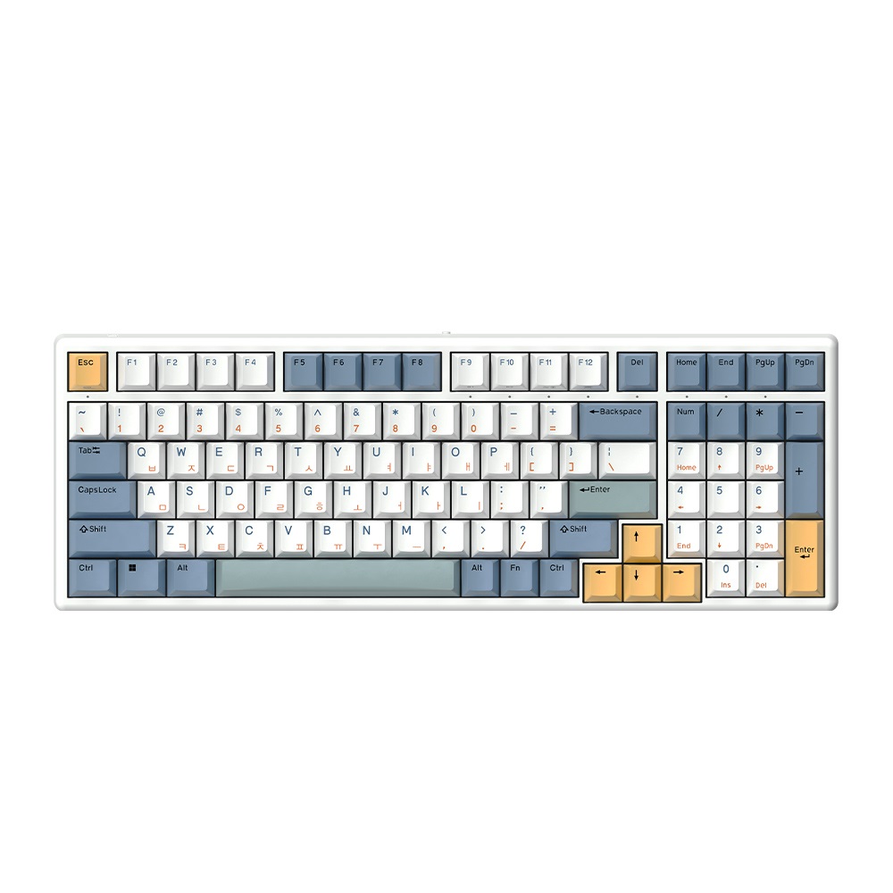 (Web Driver 업데이트) GK896B PRO 염료승화 EDITION 8K 무접점키보드 SURFYY, 무접점(정전용량)