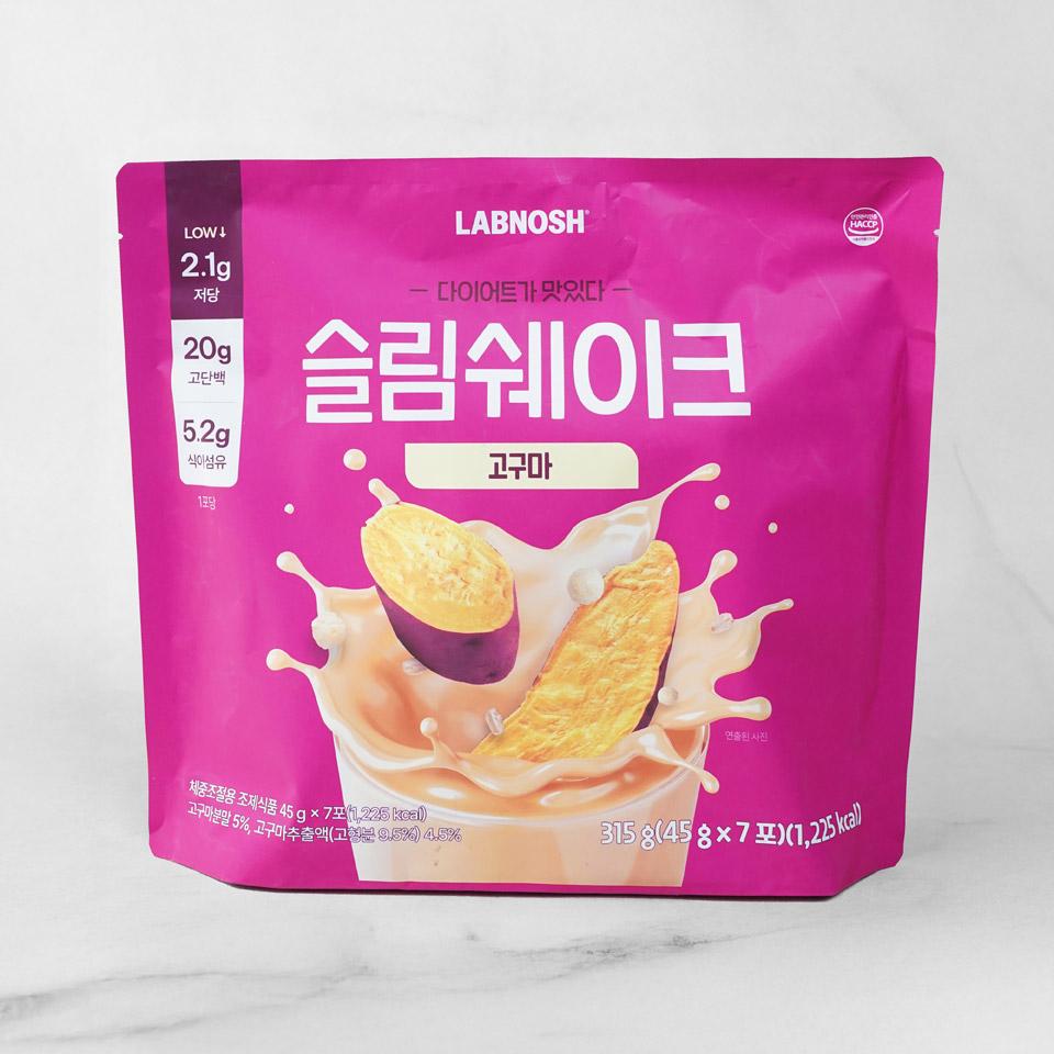 메가마트 랩노쉬 슬림쉐이크 고구마 45g X 7포 - 메인 이미지