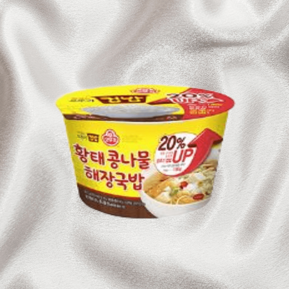 오뚜기컵밥 황태콩나물해장국밥 속 시원한맛 301.5g 12개 : 오더퀄리티