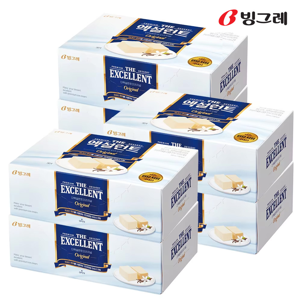 빙그레 투게더/엑설런트/요맘때 홈컵 아이스크림 3+3개 골라담기 (바닐라 딸기 초코 쿠앤크 요거트) - 상세 이미지 2