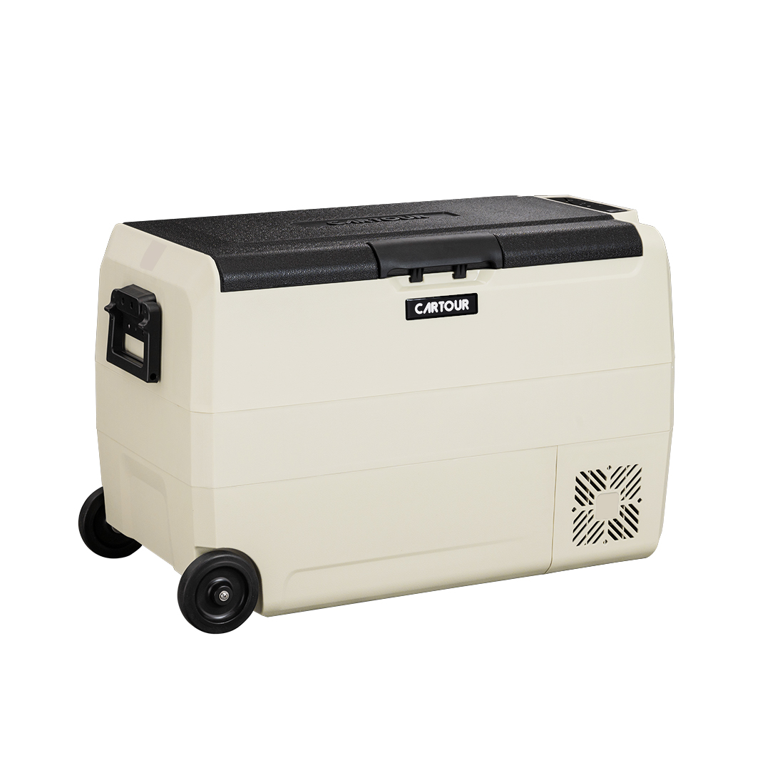 [국내발송] 차량용냉장고 캠핑냉장고 카투어 ET크림 기본콤프 50L 휴대용 12V 24V 220V