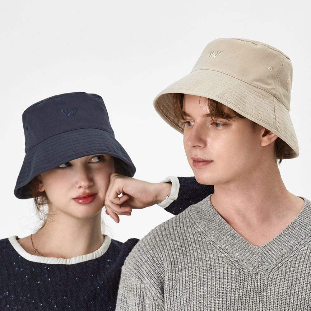 화이트울프 버킷햇 남자 여성 벙거지모자 여름 휴양지